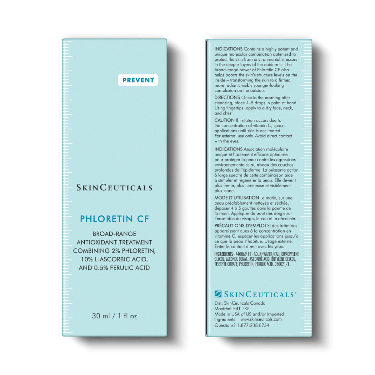 Phloretin CF with Ferulic Acid 30ml from SkinCeuticals Availble To Purchase Online from The Remedy Lounge in Cornwall, ON