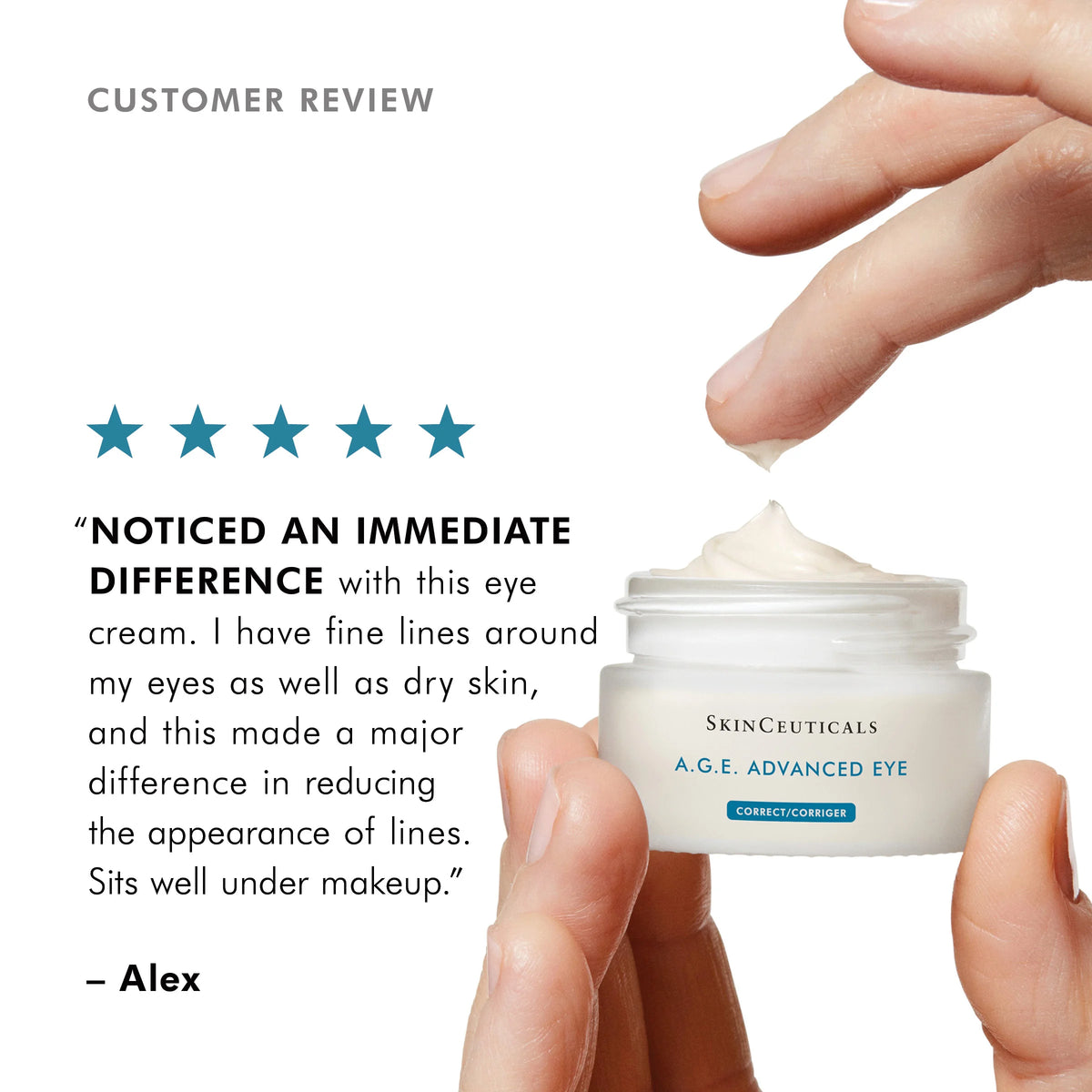 A.G.E. Advanced Eye from SkinCeuticals Availble To Purchase Online from The Remedy Lounge in Cornwall, ON