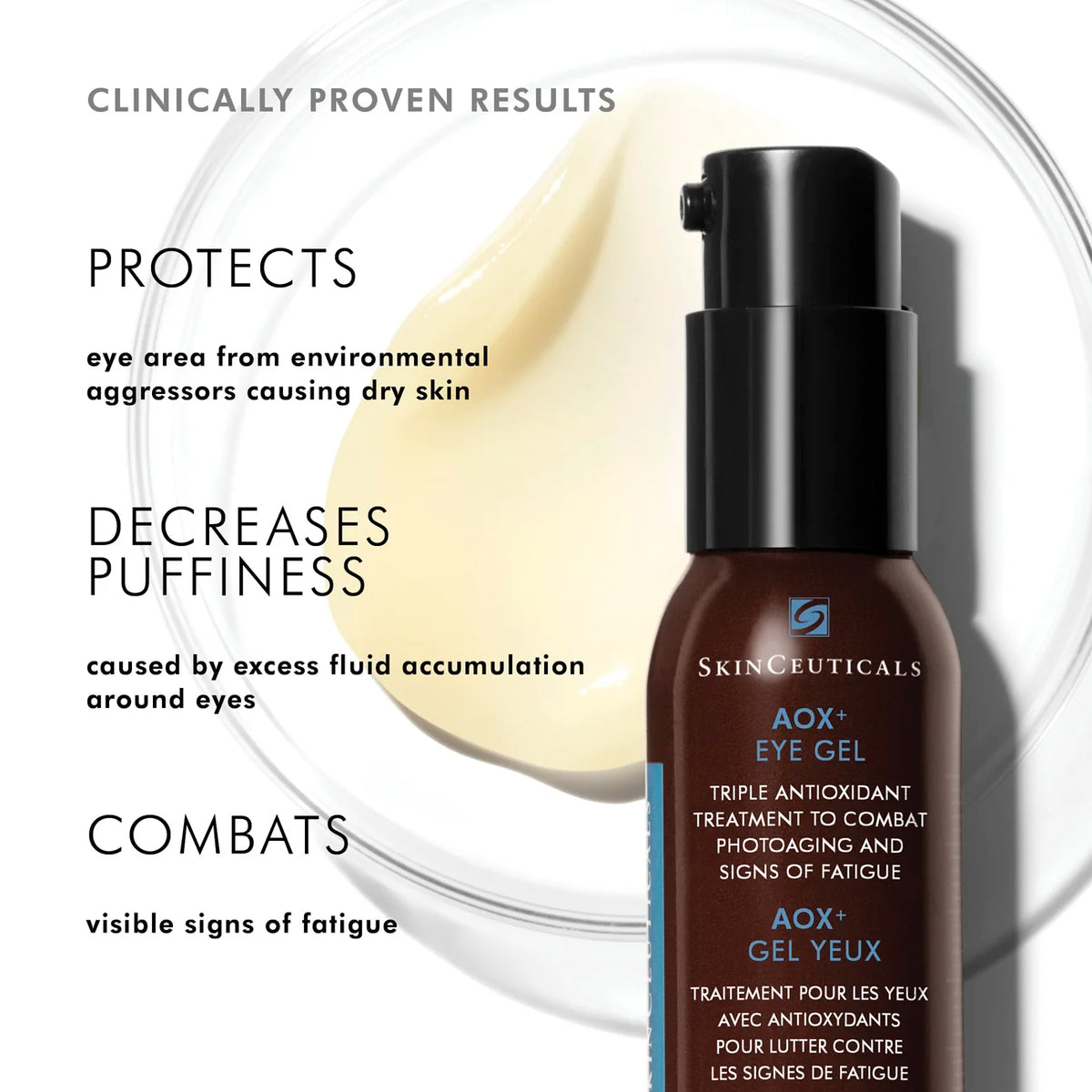 AOX+ Eye Gel from SkinCeuticals Availble To Purchase Online from The Remedy Lounge in Cornwall, ON
