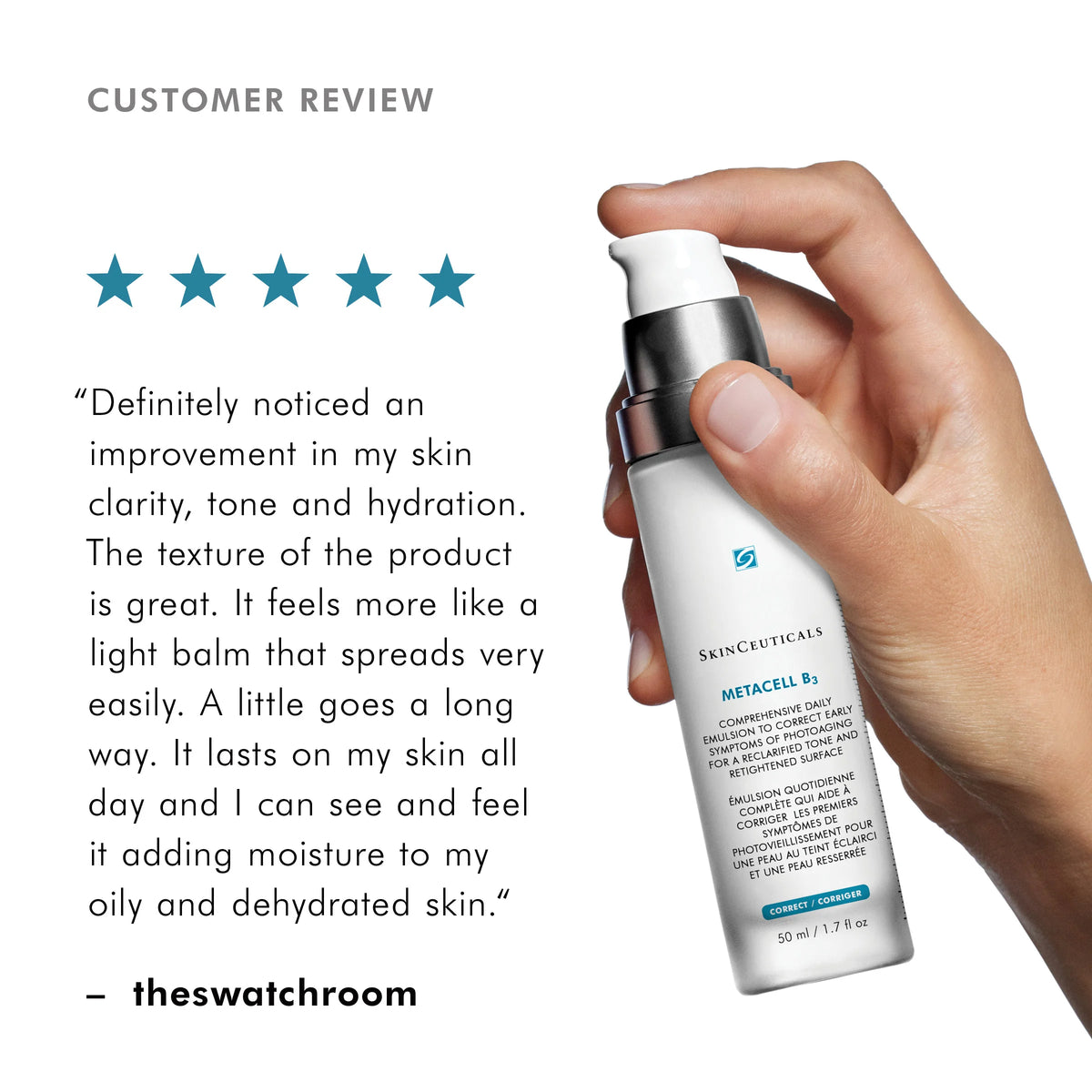 Metacell B3 from SkinCeuticals Availble To Purchase Online from The Remedy Lounge in Cornwall, ON