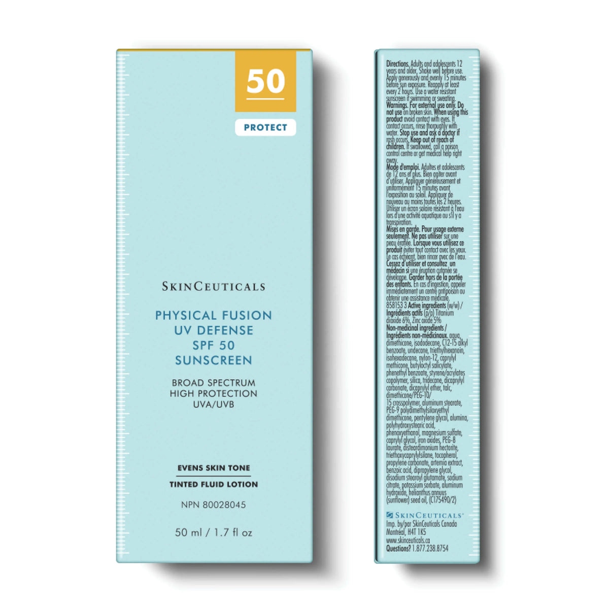 Physical Fusion UV Defense SPF 50 from SkinCeuticals Availble To Purchase Online from The Remedy Lounge in Cornwall, ON