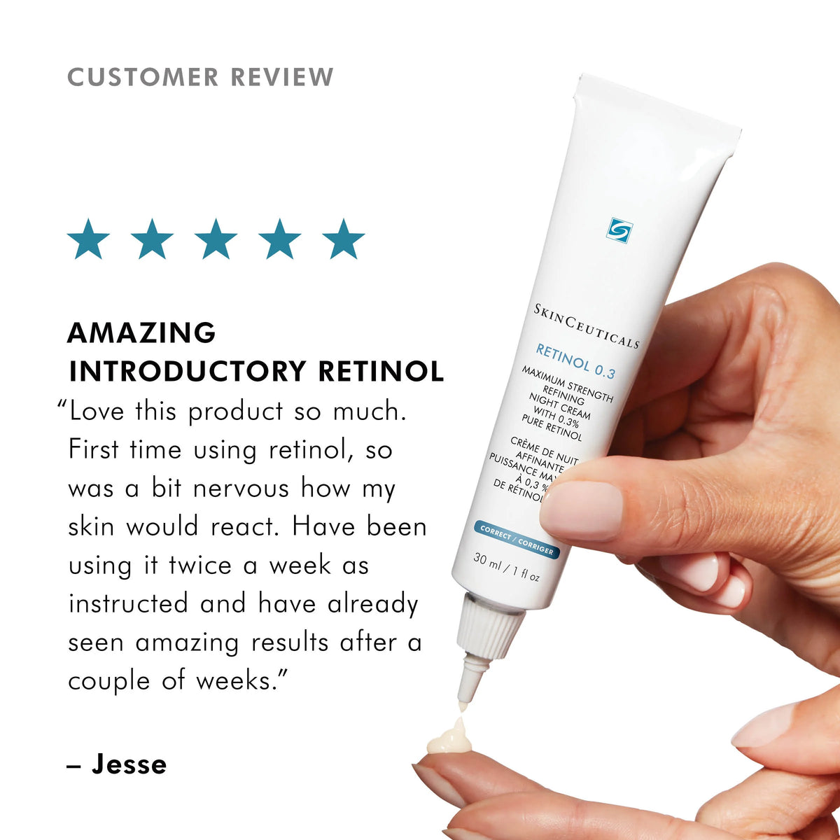 Retinol 0.3 from SkinCeuticals Availble To Purchase Online from The Remedy Lounge in Cornwall, ON