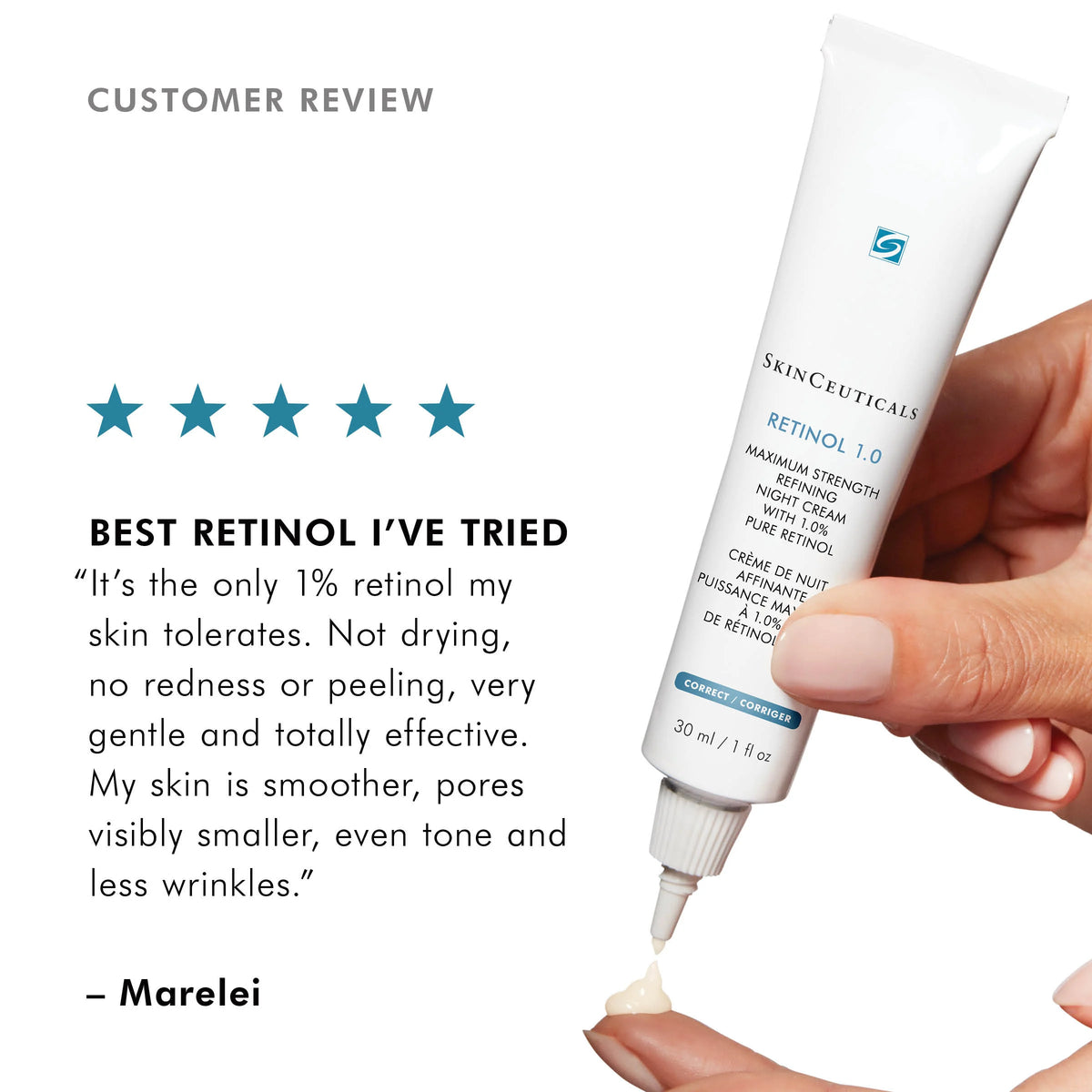 Retinol 1.0 from SkinCeuticals Availble To Purchase Online from The Remedy Lounge in Cornwall, ON