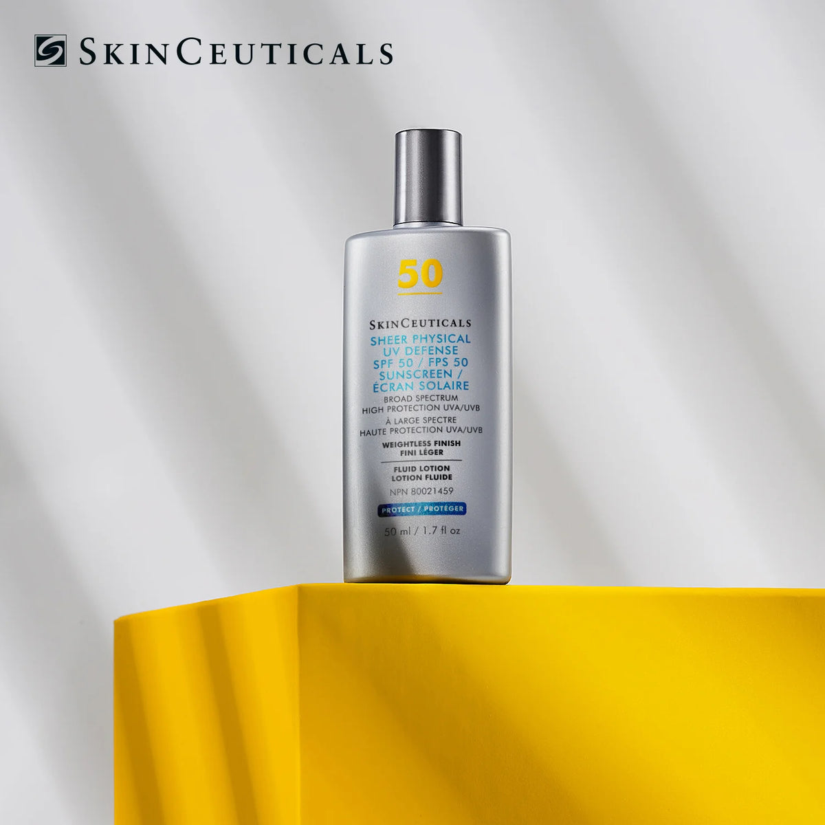 Sheer Physical UV Defence SPF 50  from SkinCeuticals Availble To Purchase Online from The Remedy Lounge in Cornwall, ON