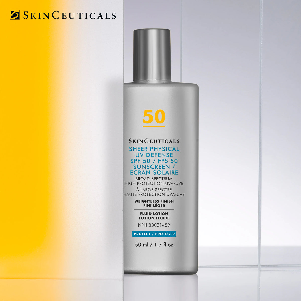 Sheer Physical UV Defence SPF 50  from SkinCeuticals Availble To Purchase Online from The Remedy Lounge in Cornwall, ON