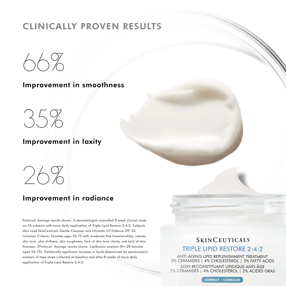 Triple Lipid Restore 2:4:2 from SkinCeuticals Availble To Purchase Online from The Remedy Lounge in Cornwall, ON